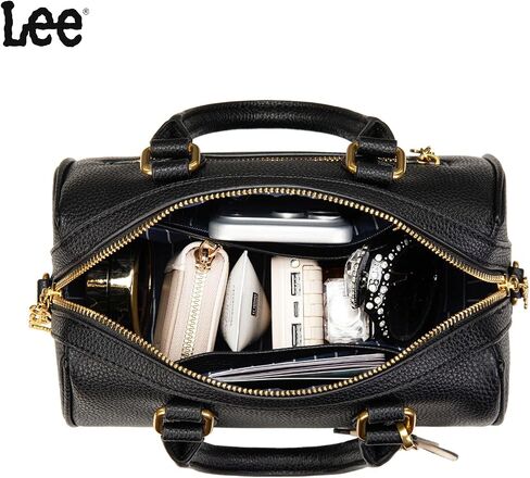 Lee Satchel Purses for Women, Small Top Handle Handbag, Convertible Crossbody Satchel in Kuwait