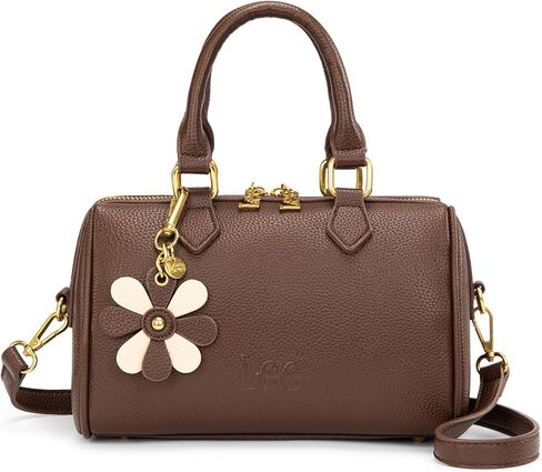 Lee Satchel Purses for Women, Small Top Handle Handbag, Convertible Crossbody Satchel in Kuwait