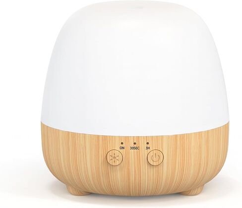 SPLITSKY Cordless Essential Oil Diffuser 150ML, Portable Rechargeable Aromatherapy Diffuser, Quiet Operation and Auto-Off, 7-Color LED Light, 3 Timer Settings, for Home, Bedroom, Travel in Saudi Arabia