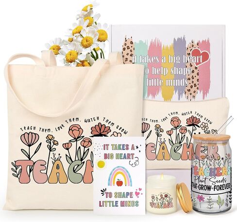 Tecanne Teacher Appreciation Gifts, Teacher Gifts for Women, Back to School Gifts, End of The Year Thank You Teacher Gift Box, Christmas Baskets Gifts for Teachers in Saudi Arabia