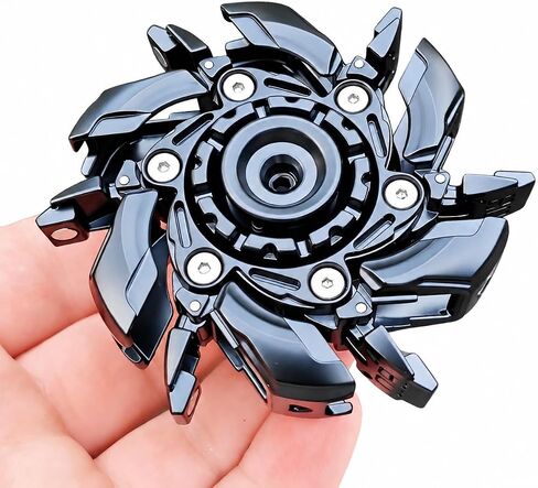 EDC Fidget Sliders Open Armor Spinning TopFidget Toys Stress Relief for Adults Magnetic Metal in Kuwait