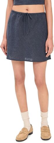 Marine Layer Women's Avery Hemp Mini Skirt in Saudi Arabia