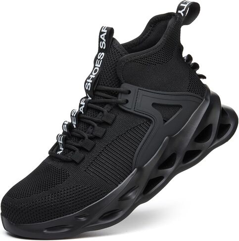 Steel Toe Shoes for Men Women Work Shoes Safety Sneakers Lightweight Puncture Proof Slip on Sneaker Indestructible Construction Shoes in Saudi Arabia
