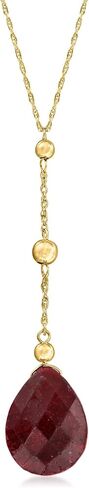 Ross-Simons Precious Gemstone Y-Necklace in 14kt Yellow Gold in Saudi Arabia