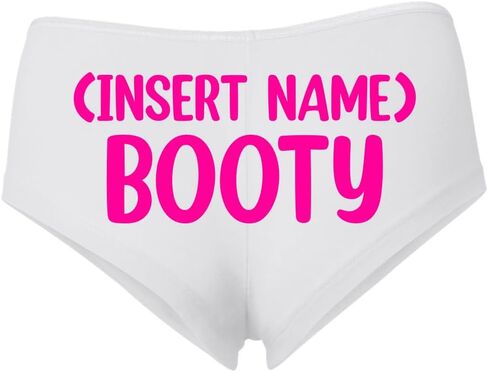 Wild Bobby Booty Personalized Custom Booty Shorts Sexy Slutty Naughty Women's Cotton Spandex Booty Shorts in Kuwait