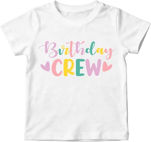 Toddler Birthday Girl Shirt Girls 5-9 Year Old Birthday Gifts T-Shirt 5 6 7 8 9th Happy B-Day Crew Party Tops in Saudi Arabia