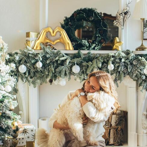 Gold Decor for Living Room Bedroom Bookshelf, Heart Hands Sculpture Decoration, Personalized from Daughter Son Wife (No Bracelets) in Kuwait