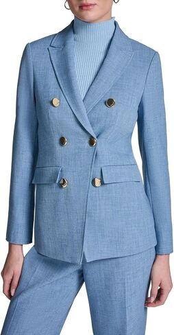 Halston Women's Double Breasted Classic Blazer in Kuwait