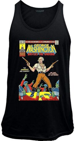 Vintage George Washington Comic Tank Top in Kuwait