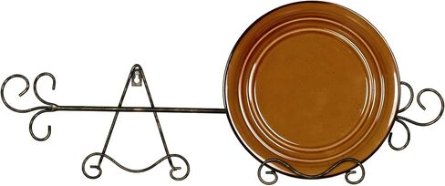 Touch of Class Galla Horizontal Plate Rack - Antique Bronze - Two Plates in Kuwait