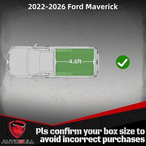 Soft Roll-up tonneau Cover Compatible with 2022-2025 Ford Maverick 4.6ft Bed (54.4") PVC Top Alloy Steel Structure in Kuwait