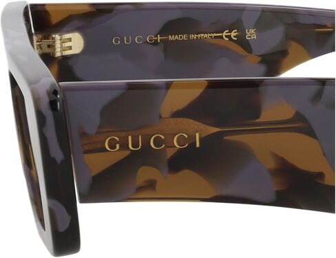 Gucci Men's Gg1331s Sunglasses, Havana-Havana-Brown, 54 in Kuwait