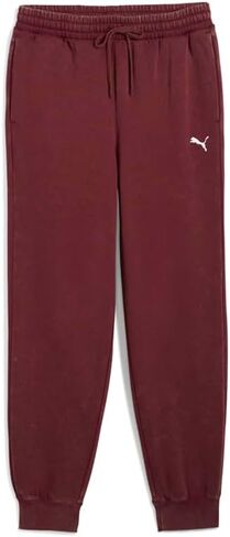 PUMA Mens Essentials Elevated Relaxed Wash Sweatpants Casual - Red in Kuwait