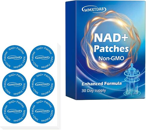 NAD+ Patches | Promote Daily Vitality & Healthy Aging | Support Cellular Energy & Metabolism | 8-Hour Timed Release (30) in Kuwait
