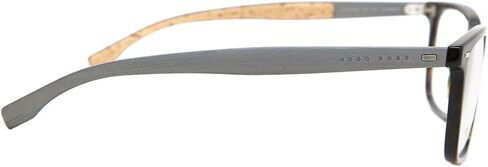 Boss hub Plastic Rectangular Eyeglasses 53 00R6 Dark Havana in Kuwait