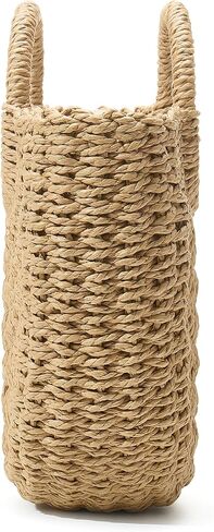 Summer Straw Beach Tote Bag for Women,Crossbody Bags Boho Purse,Handmade Straw Rattan Woven Handbag for Travel 2026 in Saudi Arabia