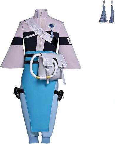 Adult Cosplay Costume Men Cosplay Costume Black Jacket Uniform Set Halloween Party in Saudi Arabia