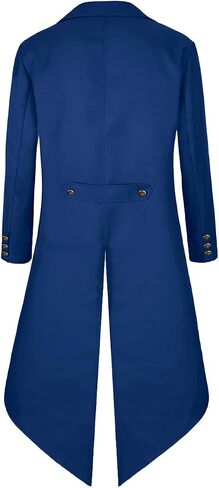 Mens Steampunk Tailcoat Jacket Pirate Coat Victorian Tailcoat Jacket Gothic Coat Halloween Costume in Saudi Arabia
