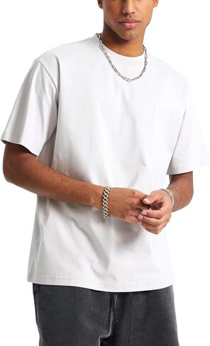 Men's Cotton T-Shirt Short Sleeve Crew Neck Soft Plain Tee for Men Casual Daily Wear Tshirts S-3XL in Saudi Arabia