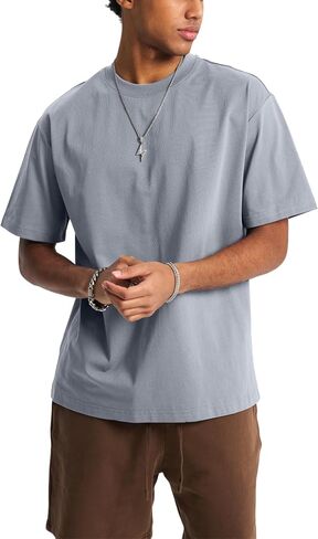 Men's Cotton T-Shirt Short Sleeve Crew Neck Soft Plain Tee for Men Casual Daily Wear Tshirts S-3XL in Saudi Arabia