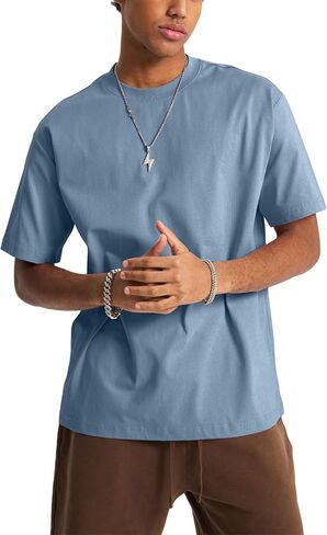 Men's Cotton T-Shirt Short Sleeve Crew Neck Soft Plain Tee for Men Casual Daily Wear Tshirts S-3XL in Saudi Arabia
