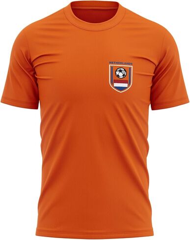 Printbox Originals Holland Soccer Jersey للرجال، هدايا وملابس كرة القدم الهولندية، جيرسي كرة القدم الهولندية in Kuwait