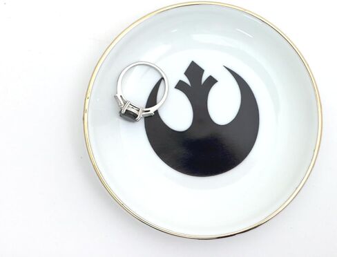 Rebel Alliance ring dish, Star Wars, political gifts, Resist in Saudi Arabia