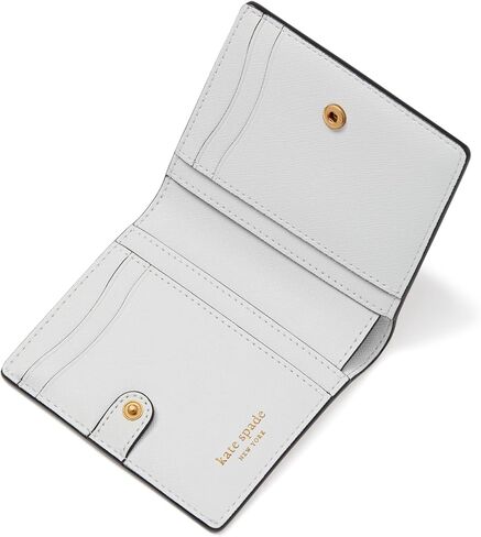 kate spade new york Morgan Matchbox Embossed Saffiano Leather Small Bifold Wallet in Kuwait