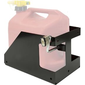 Buyers Products LT32 Locking Rack Gas Container Holder, Oversize, Black