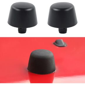 RT-TCZ for Wrangler JK Hood Rubber Bumper for Jeep Wrangler JK JKU 2007-2017 Black Original Accessories 1pcs