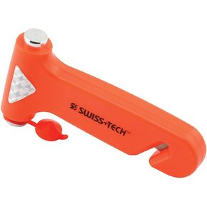 SWISS+TECH ST85109 BodyGard Auto Emergency Hammer Escape Tool with Glass Breaker, 3-in-1 Tool (Single Pack)