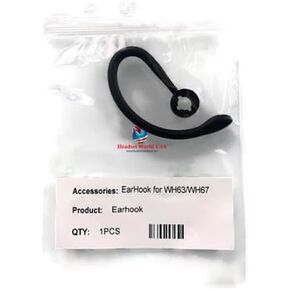 Headset World USA™ Earhook for Yealink's WH63 and WH67 Wireless Headsets