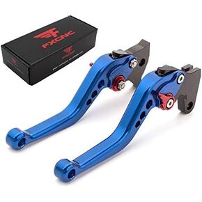 FXCNC Brake Clutch Levers for Z250SL 16-17, Ninja 300R Z300 13-18, Ninja 250R 08-12, VERSYS 300X 17-20, Ninja 400 18-20, Z250 13-14, KLX150S 09-13, Z125 Pro 15-20, KLX125 10-16
