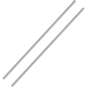 2 قطعة 8 مم × 200 مم قضيب فولاذي عمود الحركة الخطي للطابعة ثلاثية الأبعاد وأداة الحرف اليدوية (200 مم، 2) in Kuwait