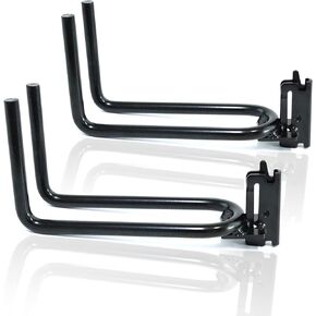 2-Pack E-Track Heavy Duty Shovel/Tool Hanger, E Track Hooks for Tools, Rakes, Spades in Trailers, Trucks, Workshop and Warehouse with E-Tracks, E Track Accessories Tool Holder