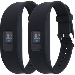 Band for Garmin Vivofit 3, Soft Silicone Replacement Band Strap for Garmin Vivofit 3 / Vivofit JR/Vivofit JR 2 Activity Tracker, Fit 6.0"-9.0" (152mm-230mm) Wrist