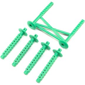 Losi Rear Body Support and Body Posts Green LMT LOS241045 Elec Car/Truck Replacement Parts