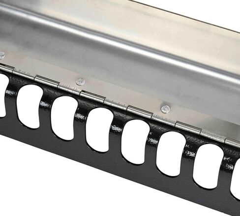 Mytee Products 24" Trailer Chain Holder with Aluminium Metal - Heavy Duty Trailer Cab Rack Chain Hanger for Load Binder - Holds up to 14 Chains or Binders in Saudi Arabia