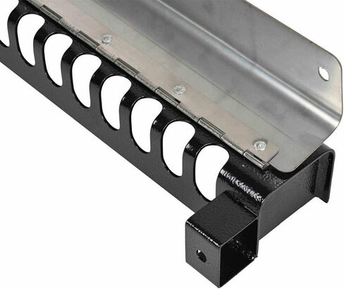 Mytee Products 24" Trailer Chain Holder with Aluminium Metal - Heavy Duty Trailer Cab Rack Chain Hanger for Load Binder - Holds up to 14 Chains or Binders in Saudi Arabia