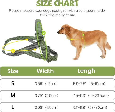 Quick Release Imitation Cotton Harness and Leash Set - Stylish Gray and Green Combination for Comfortable and Secure Dog Walks（Large） in Kuwait
