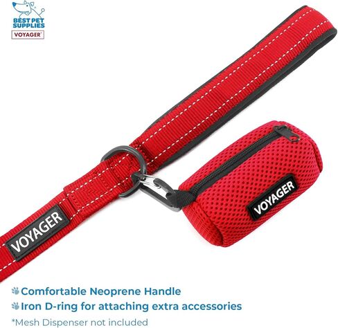 Voyager Step-in Lock Adjustable Cat Harness w. Cat Leash Combo Set with Neoprene Handle 5ft - Supports Small, Medium and Large Breed Cats by Best Pet Supplies - Red/Black Trim, XXS in Saudi Arabia