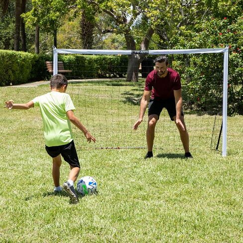 Lanos Portable Soccer Goals for Backyard, Lightweight Soccer Net with Pre-Connected Posts, Carry Bag - Premium Soccer Goal and Soccer Training Equipment for Kids and Adults in Saudi Arabia