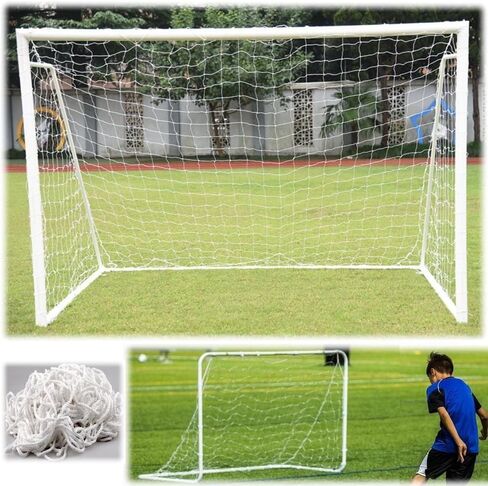 Football Net, Polypropylene Fiber Full Size Football Kicking Net Soccer Net Soccer Goal Post Net Sports Replacement for Backyard Playground in Saudi Arabia