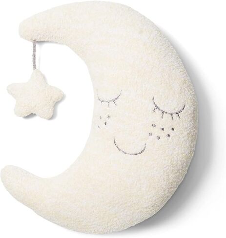 Barefoot Dreams CozyChic® Moon Buddie (الأطفال الصغار/الأطفال الصغار) شعاع الشمس المنقط/أبيض مقاس واحد in Saudi Arabia