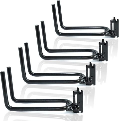 2-Pack E-Track Heavy Duty Shovel/Tool Hanger, E Track Hooks for Tools, Rakes, Spades in Trailers, Trucks, Workshop and Warehouse with E-Tracks, E Track Accessories Tool Holder in Saudi Arabia