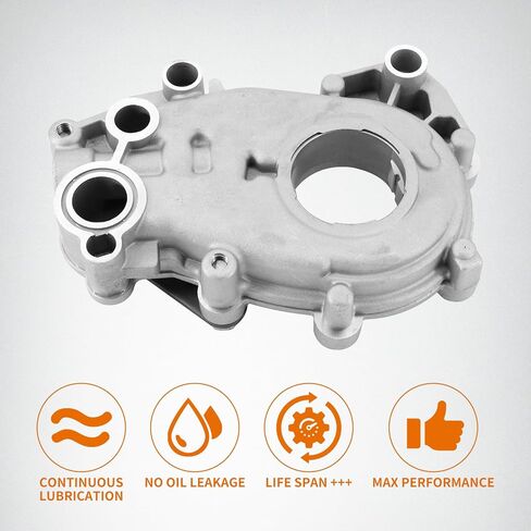مضخة زيت Tektall M353 تناسب محرك G.M 2.8-3.6L 60° V6 عالي الميزة (HFV6)، 2012-20 إمبالا 2008-17 إكوينوكس 2008-12 ماليبو، صمام ترافيرس كابريس كامارو # 12640448 224-43667 in Saudi Arabia
