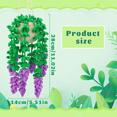 Kogyxe Crochet Kit for Beginners Crochet Hanging Plant with Tutorials in Saudi Arabia