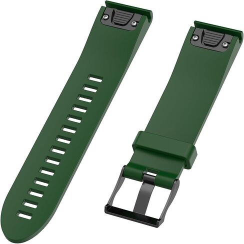 Band for Garmin Fenix 5S / Fenix 6S, Soft Silicone Replacement Watch Band Strap for Garmin Fenix 5S/Fenix 5S Plus/Fenix 6S/Fenix 6S Pro Smart Watch, Fit 5.31 inches-8.46 inches in Saudi Arabia