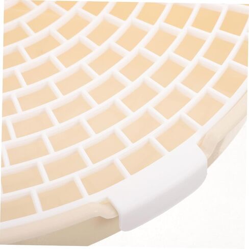 Bunny Bins Indoor pet Potty for Dogs Cat Litter Tray Litter Pan Potty pad Holder Hamster Potty Hamster Toilet Rabbit Training Potty Cat Toilet Triangle Plastic White Small pet in Saudi Arabia