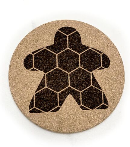 قواعد الألعاب اللوحية بنمط Meeple المختلطة (مجموعة من 4 تصميمات مختلفة) in Saudi Arabia